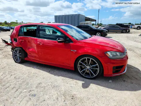 WVWVF7AU7HW168564 — 2017 Volkswagen Golf R, фото 4 з Copart, Бокова частина