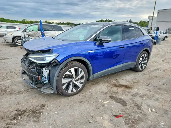 WVGDMPE21MP022834 Volkswagen ID.4 2021 — Front end damage, before-repair photo
