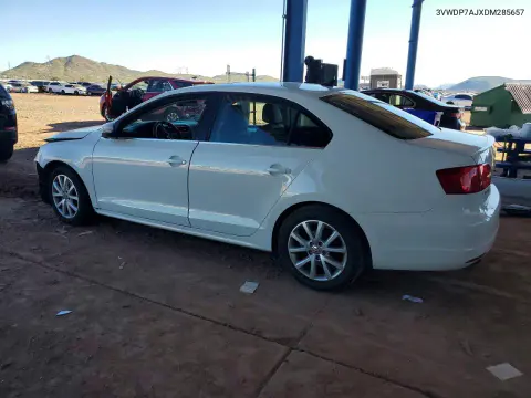 2013 Volkswagen Jetta Se VIN 3VWDP7AJXDM285657 фото 2