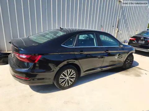 3VWC57BU1MM064426 — 2021 Volkswagen Jetta, фото 3 с аукциона Copart, ПЕРЕДНЯЯ ЧАСТЬ