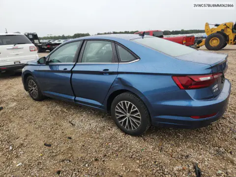2021 Volkswagen Jetta S VIN 3VWC57BU8MM062866 фото 2