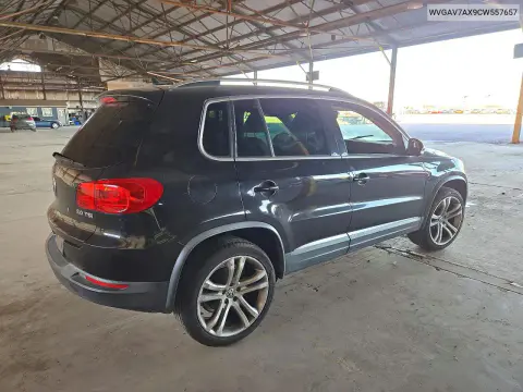 2012 Volkswagen Tiguan S VIN WVGAV7AX9CW557657 фото 3