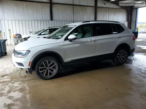 3VV1B7AX2MM004459 — 2021 Volkswagen Tiguan, Przód, zdjęć przed naprawą
