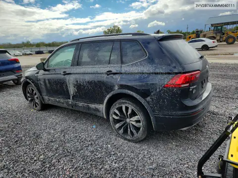 3VV2B7AX4MM040111 — 2021 Volkswagen Tiguan, фото 2 з Copart, Передня частина