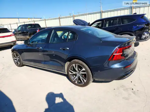 7JRL12TL9RG316420 — 2024 Volvo S60, photo 2 from Copart, Front end