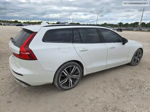 YV1102EM9M2437317 — 2021 Volvo V60, фото 3 с аукциона Copart, Подтопление