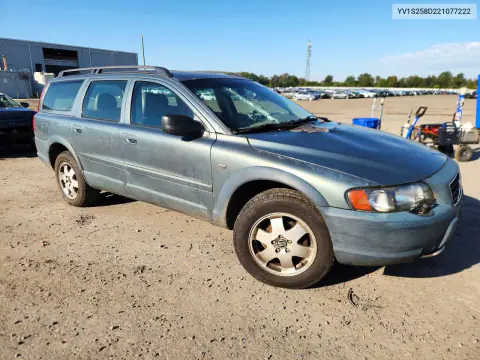 YV1S258D221077222 — 2002 Volvo V70, фото 4 с аукциона Copart, Передняя часть