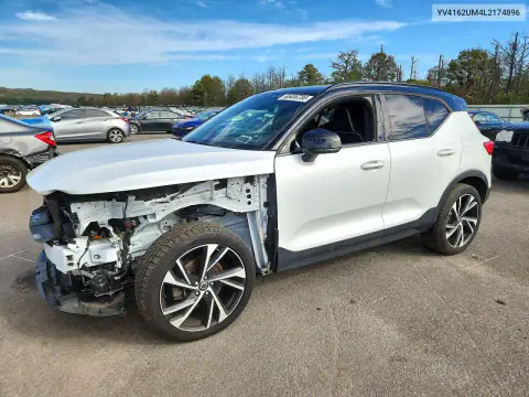YV4162UM4L2174896 — 2020 Volvo XC40, Передняя часть, фото до ремонта