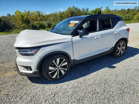 YV4ED3UR8M2544600 — 2021 Volvo XC40, Боковая часть, фото до ремонта