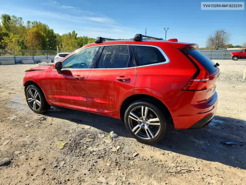 2021 Volvo Xc60 T5 Momentum VIN YV4102RK4M1823239 фото 2
