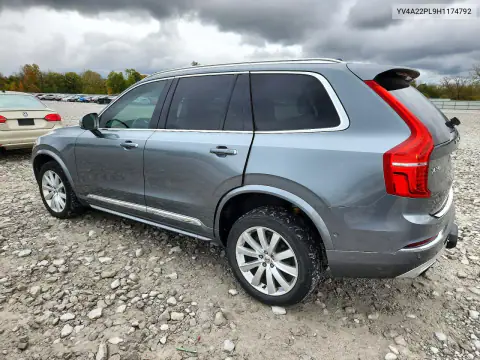 YV4A22PL9H1174792 — 2017 Volvo XC90, фото 2 с аукциона Copart, Не указано