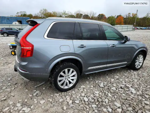YV4A22PL9H1174792 — 2017 Volvo XC90, фото 3 с аукциона Copart, Не указано