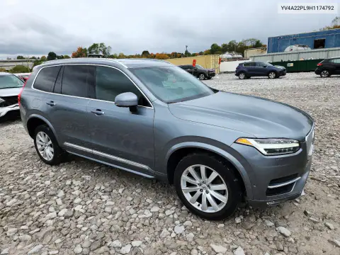 YV4A22PL9H1174792 — 2017 Volvo XC90, фото 4 с аукциона Copart, Не указано