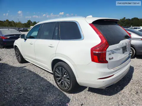 YV4102PK5M1720141 — 2021 Volvo XC90, фото 2 с аукциона Copart, Подтопление