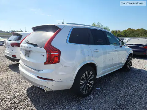 YV4102PK5M1720141 — 2021 Volvo XC90, фото 3 с аукциона Copart, Подтопление