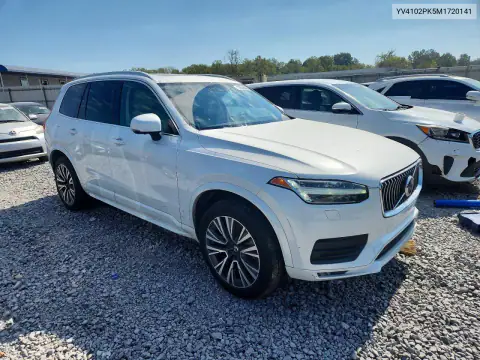 YV4102PK5M1720141 — 2021 Volvo XC90, фото 4 с аукциона Copart, Подтопление