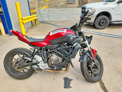 2017 Yamaha FZ07 VIN JYARM06E5HA013116 фото 1