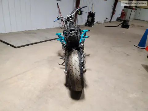 2019 Yamaha Mt07 VIN JYARM27E1KA004849 фото 4