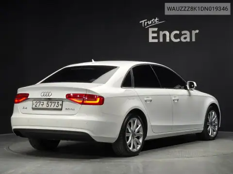 WAUZZZ8K1DN019346 — 2012 Audi, photo 2 from Encar, condition before repair