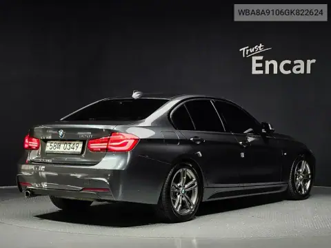 3 Series (F30) 320I M Sports VIN WBA8A9106GK822624 фото 2