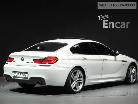 6 Series (F12) 640D xDrive M Sports Gran Coupe VIN WBA6E4106HG693030 фото 2