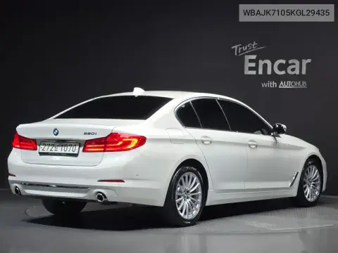 5 Series (G30) 520I Luxury VIN WBAJK7105KGL29435 фото 1