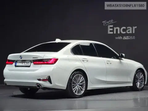 WBA5X5108NFL81580 — 2021 BMW, фото 2 с аукциона Encar, состояние до ремонта