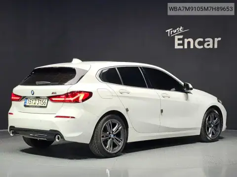 WBA7M9105M7H89653 — 2021 BMW, foto 2 de Encar, estado antes de reparar