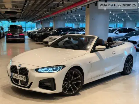 4 Series (G22) 420I M Sports Convertible VIN WBA71AT02RCP30126 фото 1