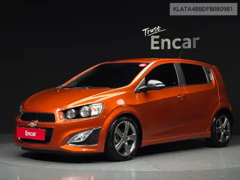 KLATA48BDFB080981 — 2014 Chevrolet Aveo, фото 34 с аукциона Encar, состояние до ремонта