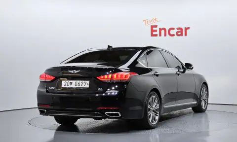 KMHGL41DDHU181420 — 2016 Genesis G80, photo 2 from Encar, condition before repair