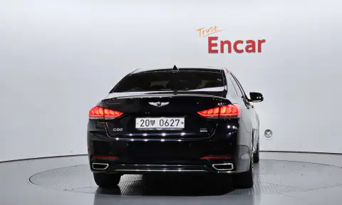 KMHGL41DDHU181420 — 2016 Genesis G80, photo 4 from Encar, condition before repair