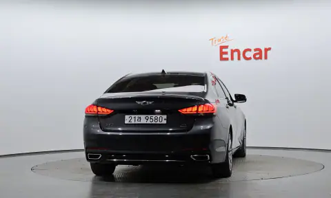 KMHGL41DDHU218311 — 2017 Genesis G80, zdjęcie 4 z Encar, stan przed naprawą