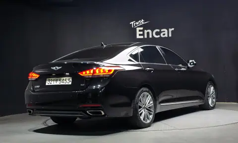 KMHGL41DBJU249989 — 2017 Genesis G80, фото 2 з Encar, стан до ремонту
