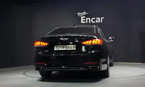KMHGL41DBJU249989 — 2017 Genesis G80, фото 4 з Encar, стан до ремонту