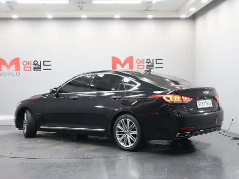 KMHGL41DBLU343287 — 2020 Genesis G80, zdjęcie 4 z Encar, stan przed naprawą
