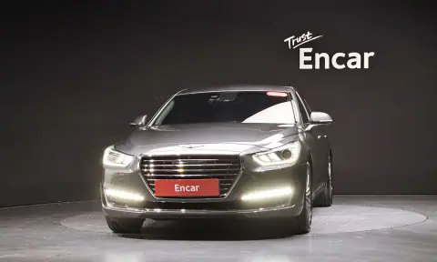 KMHG141DDJU040642 — 2017 Genesis G90, photo 2 from Encar, condition before repair