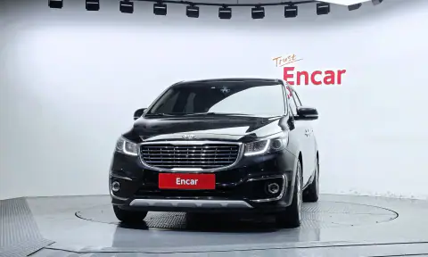 KNAME81ABFS046715 — 2014 Kia Carnival, photo 3 from Encar, condition before repair