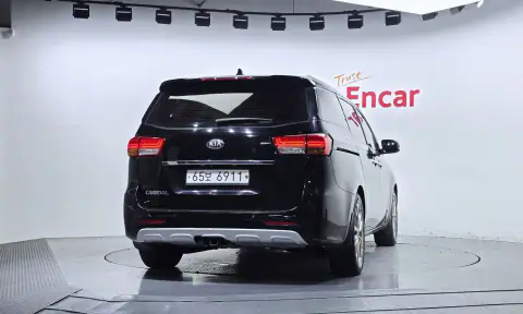 KNAME81ABFS046715 — 2014 Kia Carnival, photo 4 from Encar, condition before repair