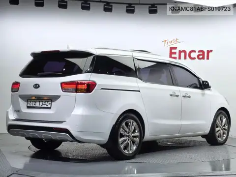 KNAMC81ABFS019723 — 2014 Kia Carnival, фото 2 с аукциона Encar, состояние до ремонта