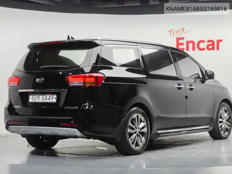 KNAME81ABGS169816 — 2015 Kia Carnival, foto 2 de Encar, estado antes de reparar