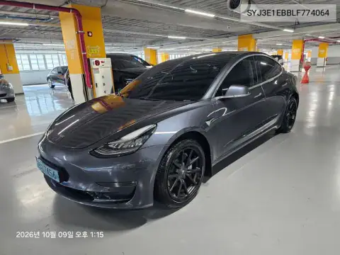 SYJ3E1EBBLF774064 — 2020 Tesla Model 3, photo 2 from Encar, condition before repair