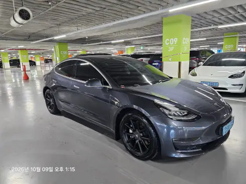 SYJ3E1EBBLF774064 — 2020 Tesla Model 3, photo 4 from Encar, condition before repair