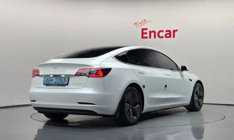 5YJ3E1EB5LF726828 — 2020 Tesla Model 3, photo 2 from Encar, condition before repair