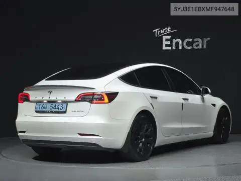 Model 3 Long-Range Awd VIN 5YJ3E1EBXMF947648 фото 2