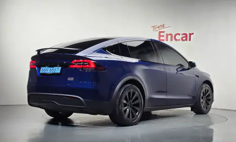 7SAXCBE68PF396806 — 2023 Tesla Model X, zdjęcie 2 z Encar, stan przed naprawą