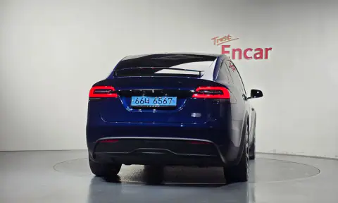7SAXCBE68PF396806 — 2023 Tesla Model X, zdjęcie 4 z Encar, stan przed naprawą