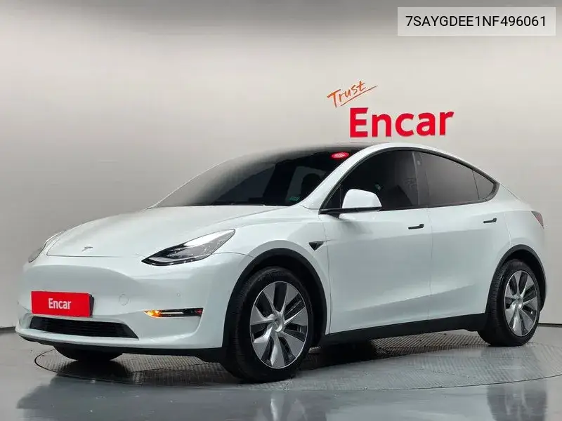 7SAYGDEE1NF496061 Tesla Model Y 2022 — დაზიანება მდგომარეობა შეკეთებამდე, ფოტო შეკეთებამდე