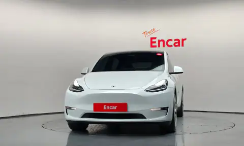 7SAYGDEE1NF496061 — 2022 Tesla Model Y, ფოტო 3, Encar, მდგომარეობა შეკეთებამდე