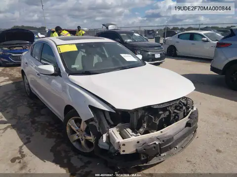 19UDE2F70MA000844 — 2021 Acura ILX, Передня частина, фото до ремонту